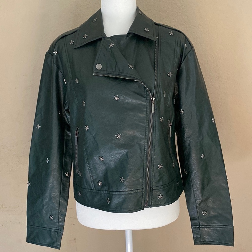 Collectionb star rivets jacket